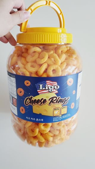 리고 치즈링 430g — 5점을 준 리뷰어가 2022년 9월 올린 사용 사진