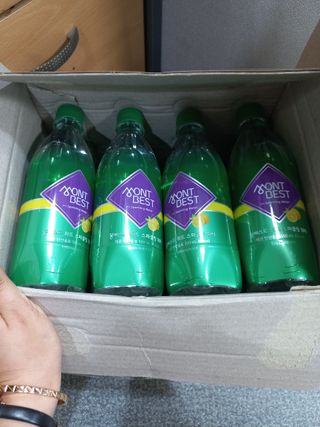 몽베스트 Montbest with Sparkling water Lemon OR Lime 20병(랜덤) — 5점을 준 리뷰어가 2021년 10월 올린 사용 사진