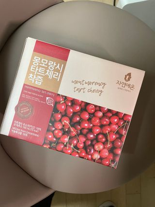 자연에온 몽모랑시 타트체리 착즙 100mL 10개입 2BOX — 5점을 준 리뷰어가 2021년 1월 올린 사용 사진