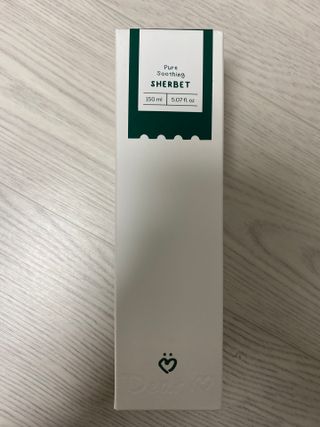 디어비 퓨어 수딩 샤벳 — 5점을 준 리뷰어가 2021년 7월 올린 사용 사진