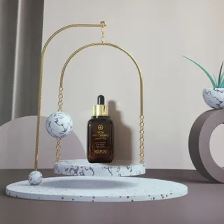 소담스퀘어 상암 솔포그 비타민 화이트닝 앰플 50ml 안티에이징 항산화 가미 잡티 트러블 세라마이드 — 5점을 준 리뷰어가 2022년 11월 올린 사용 사진