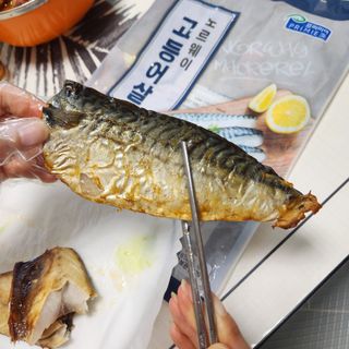 ㈜금호통상 노르웨이 고등어 900g (6~10편) — 5점을 준 리뷰어가 2023년 6월 올린 사용 사진