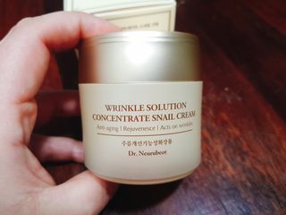 Dr.느루벗 느루벗 링클 솔루션 콘센트레이트 스네일 탄력 달팽이 크림 80g — 5점을 준 리뷰어가 2021년 2월 올린 사용 사진