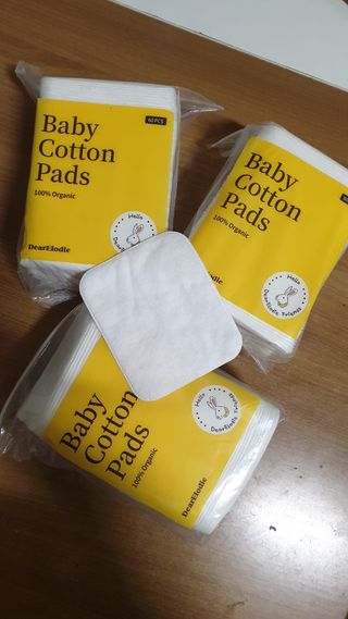 디어엘로디 프리미엄 유기농 유아 솜티슈 60매  2 + 1 PACK — 5점을 준 리뷰어가 2021년 3월 올린 사용 사진