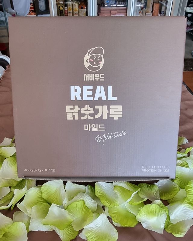 서비푸드 리얼 닭숫가루 마일드 1SET 10개입 리뷰 사진