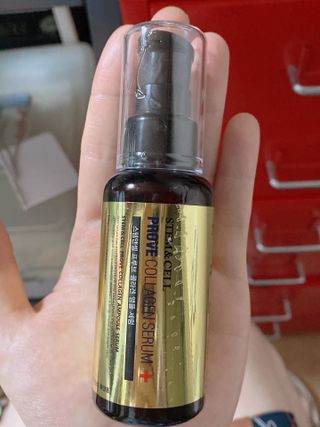 체르엠  프루브 콜라겐 앰플세럼 60ml 1병 — 5점을 준 리뷰어가 2021년 10월 올린 사용 사진