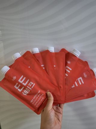 [덜다] 든든 식물성 단백질 쉐이크 40g X 7입 (곡물/딸기) — 5점을 준 리뷰어가 2023년 8월 올린 사용 사진