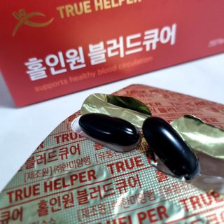 트루헬퍼 홀인원 블러드큐어 혈행+혈압+콜레스테롤 한번에 1박스 1개월 — 5점을 준 리뷰어가 2023년 2월 올린 사용 사진