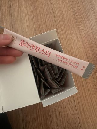 더리틀스 콜라겐부스터 — 5점을 준 리뷰어가 2022년 12월 올린 사용 사진