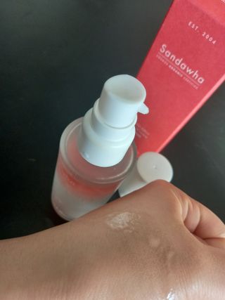 산다화 더블 이펙트 안티 링클 세럼 50ml — 5점을 준 리뷰어가 2023년 1월 올린 사용 사진