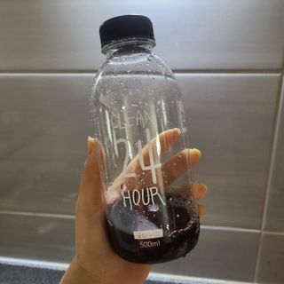 클린24시간 1BOX(5포) + 전용보틀(500ml) — 4점을 준 리뷰어가 2022년 12월 올린 사용 사진
