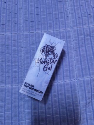 [바록스] 류현진 올인원 바디릴렉싱 몬스터겔 50ml — 5점을 준 리뷰어가 2021년 5월 올린 사용 사진