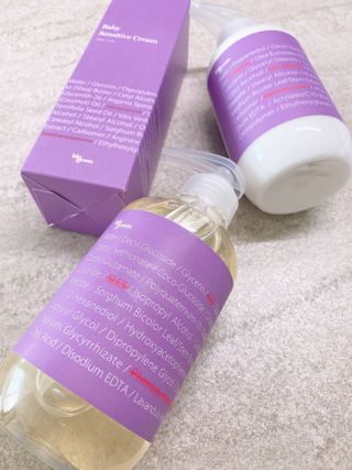 빅그린 베이비라인 3종세트 - 샴푸앤바디워시500ml,올인원로션500ml,바디크림170ml — 5점을 준 리뷰어가 2022년 11월 올린 사용 사진