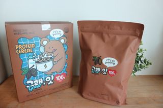 바디랩 체중조절용 프로틴시리얼 그래잇 — 5점을 준 리뷰어가 2022년 4월 올린 사용 사진