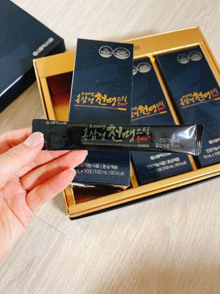 서울약사신협 약사신협_천명플러스스틱_10mlx30포 — 5점을 준 리뷰어가 2021년 3월 올린 사용 사진