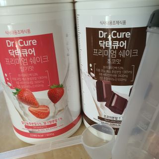 뉴트리션팩토리 닥터큐어 프리미엄쉐이크 다이어트쉐이크 — 4점을 준 리뷰어가 2021년 10월 올린 사용 사진