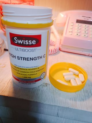 Swisse 스위스 고함량 비타민 C 1000mg — 5점을 준 리뷰어가 2021년 2월 올린 사용 사진