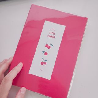 리훈 2023년 아이라이크 모눈 다이어리 미니달력 세트 — 5점을 준 리뷰어가 2022년 12월 올린 사용 사진