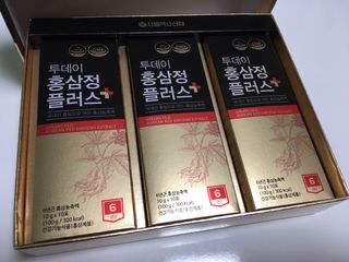 서울약사신협_투데이홍삼정플러스스틱_10g x 30포 — 5점을 준 리뷰어가 2021년 3월 올린 사용 사진