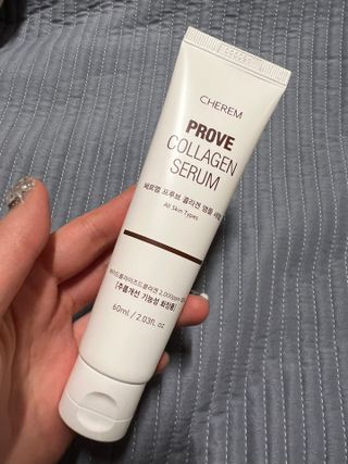 체르엠  프루브 콜라겐 앰플세럼 60ml 1병 — 5점을 준 리뷰어가 2022년 2월 올린 사용 사진