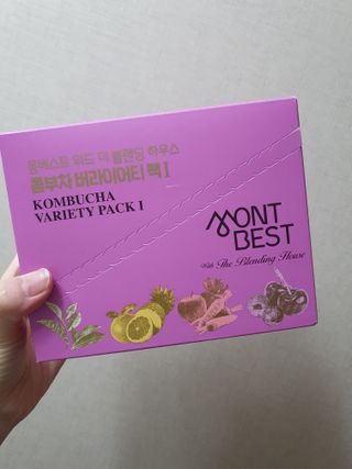 [몽베스트] 위드더 블랜딩 하우스 콤부차 _ 버라이어티팩 — 5점을 준 리뷰어가 2024년 3월 올린 사용 사진