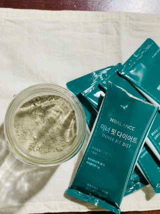 하나마이 이너핏 다이어트 30g x 14포 올인원 체중조절용 쉐이크 / 프락토올리고당+스피루리나 함유 피부탄력 까지~ — 4.5점을 준 리뷰어가 2023년 3월 올린 사용 사진