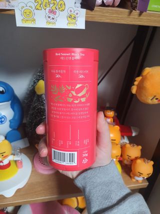 마시다 붉은 석양 빛을 담은 프리미엄 수제 블렌딩 홍차, 레드선셋블랙티 — 5점을 준 리뷰어가 2021년 3월 올린 사용 사진