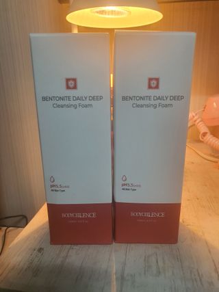 바디셀런스 벤토나이트 데일리 약산성 딥클렌징폼 120ml — 5점을 준 리뷰어가 2022년 1월 올린 사용 사진