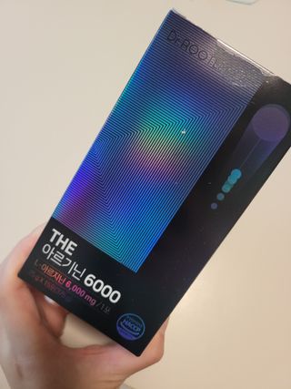 [닥터루템]THE 맛있고 THE 진한 THE 아르기닌 6000 1box (15포) — 5점을 준 리뷰어가 2022년 10월 올린 사용 사진