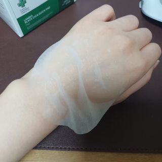 랑벨 랑바이오 블랙 시카 퀵 패드 100매 (3초 쿨링/3분 흡수, 블랙비 프로폴리스/시카 4종 함유, 대용량) — 5점을 준 리뷰어가 2022년 5월 올린 사용 사진