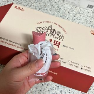 푸디푸디 1일1떡  가래떡 낱개포장 아침식사 식사대용 7종 세트 혼합 (14개입) — 5점을 준 리뷰어가 2022년 5월 올린 사용 사진