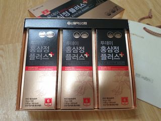 서울약사신협_투데이홍삼정플러스스틱_10g x 30포 — 5점을 준 리뷰어가 2021년 1월 올린 사용 사진