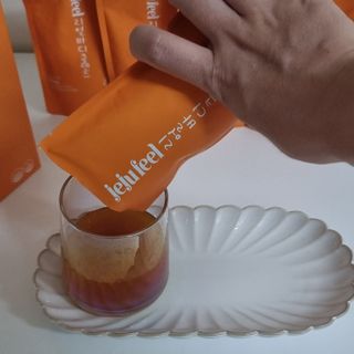 JEJUFEEL 리얼바디클렌즈 — 5점을 준 리뷰어가 2022년 8월 올린 사용 사진