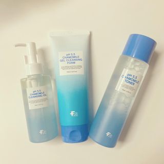 페브유 / FABYOU 페브유 pH5.5 캐모마일 젤 클렌징 폼 + 클렌징 오일 + 토너 3종 세트 — 5점을 준 리뷰어가 2021년 6월 올린 사용 사진