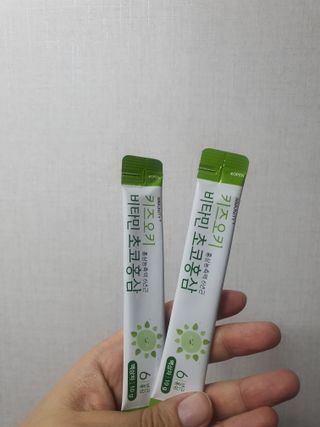 [이뮤니티플러스]우리아이 면역오키, 건강오키 _ 키즈오키 비타민초코홍삼 10포 1box — 4점을 준 리뷰어가 2022년 3월 올린 사용 사진
