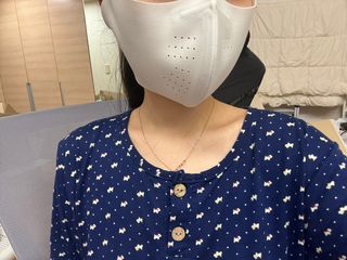 [AVAVE] 어베이브 페이스히트 스포츠 골프 방한 페이스 마스크 — 5점을 준 리뷰어가 2024년 2월 올린 사용 사진