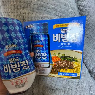 팔도비빔장 시그니처 380g 2개 — 5점을 준 리뷰어가 2022년 2월 올린 사용 사진