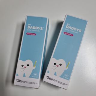 닥터데디스 안심무불소 베이비치약 60g + 여행용 미니 치약 15g — 5점을 준 리뷰어가 2022년 8월 올린 사용 사진