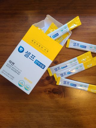 지바이오렉스 셀프면역생활 아연 영양제 액상형1+1 — 4점을 준 리뷰어가 2022년 1월 올린 사용 사진