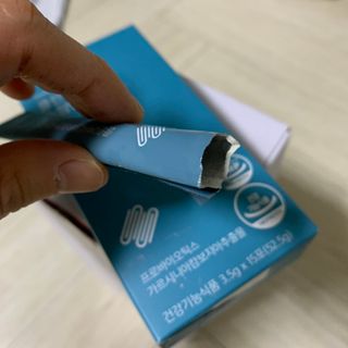 클린24시간 슬림앤유산균 1박스 (3.5g X 15포) — 5점을 준 리뷰어가 2023년 3월 올린 사용 사진
