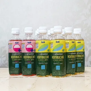 더그레잇티 콤부차 [매일유업] 더그레잇티 44kcal 콤부차 300ml *12개입 (오리지널 6개+베리리치 6개) — 4점을 준 리뷰어가 2023년 7월 올린 사용 사진