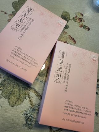 주식회사 메디프바이오 클로로핏 — 5점을 준 리뷰어가 2023년 8월 올린 사용 사진