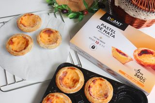 디앙뜨 포르투갈 에그타르트 오리지널 맛+패션후르츠+초콜릿타르트 맛 중 택1 — 5점을 준 리뷰어가 2021년 8월 올린 사용 사진