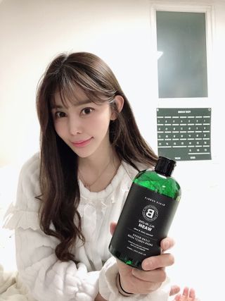 블랙페블 남성청결제 올인원 바디워시 클린 웨이브 — 5점을 준 리뷰어가 2021년 5월 올린 사용 사진