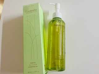 스킨큐어 산다화 순한 클렌징 동백 오일 200ml — 5점을 준 리뷰어가 2023년 4월 올린 사용 사진