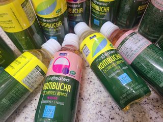 더그레잇티 콤부차 [매일유업] 더그레잇티 44kcal 콤부차 300ml *12개입 (오리지널 6개+베리리치 6개) — 4.5점을 준 리뷰어가 2023년 7월 올린 사용 사진