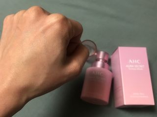 AHC 아우라 시크릿 톤업 벨벳 — 5점을 준 리뷰어가 2021년 4월 올린 사용 사진