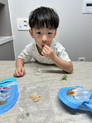 (주) 피치코리아 신기한 물방울떡 젤리 x2개입 — 5점을 준 리뷰어가 2023년 5월 올린 사용 사진
