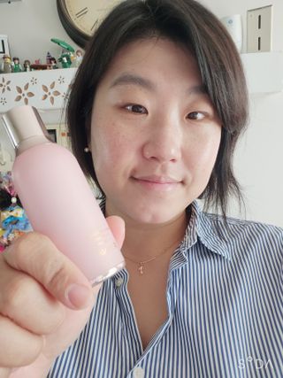 리엔케이 핑크 볼륨 래디언스 컬러크림 스페셜 에디션 3종 — 5점을 준 리뷰어가 2022년 10월 올린 사용 사진