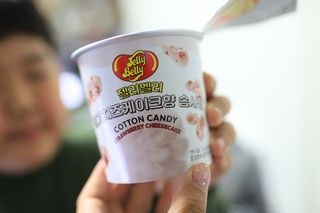 젤리벨리 솜사탕 2종-딸기치즈케이크, 바닐라 — 5점을 준 리뷰어가 2022년 1월 올린 사용 사진